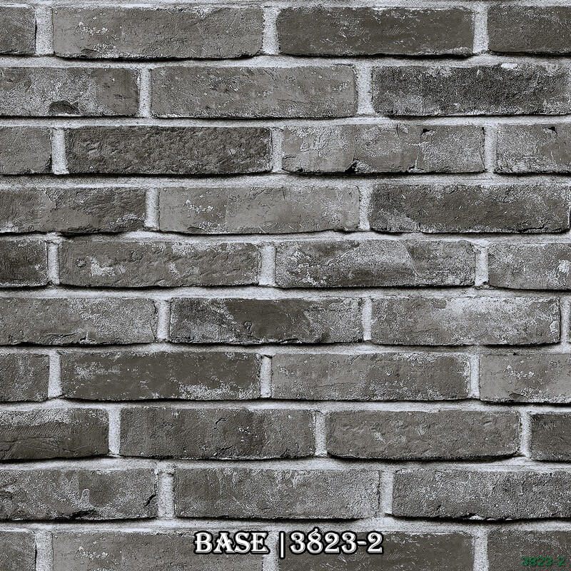 Giấy dán tường giả gạch có mã số 3823-2.
